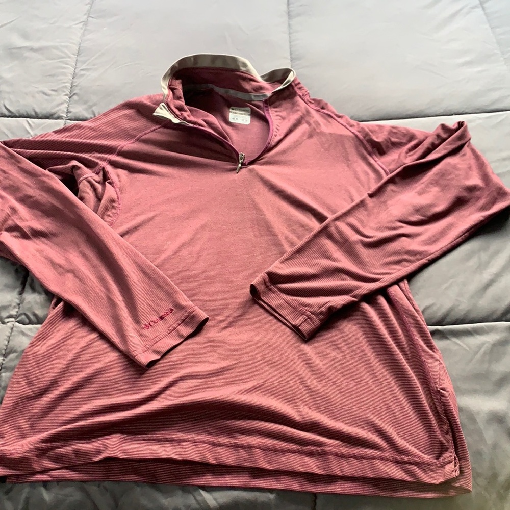 1/4 zip Columbia shirt